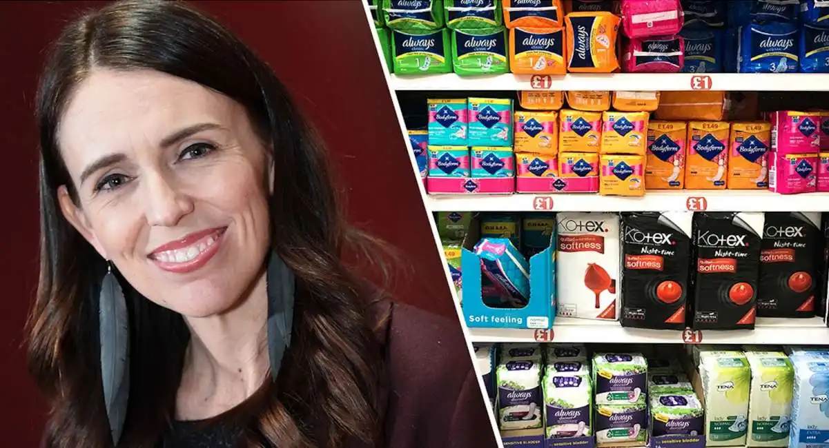 jacinda ardern assorbenti nuova zelanda