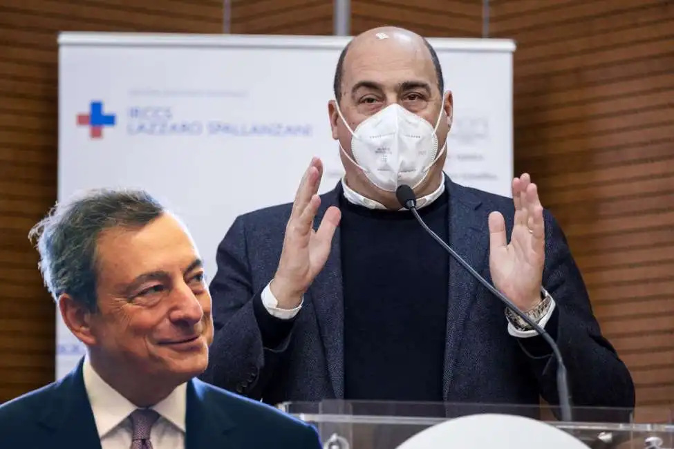 mario draghi nicola zingaretti