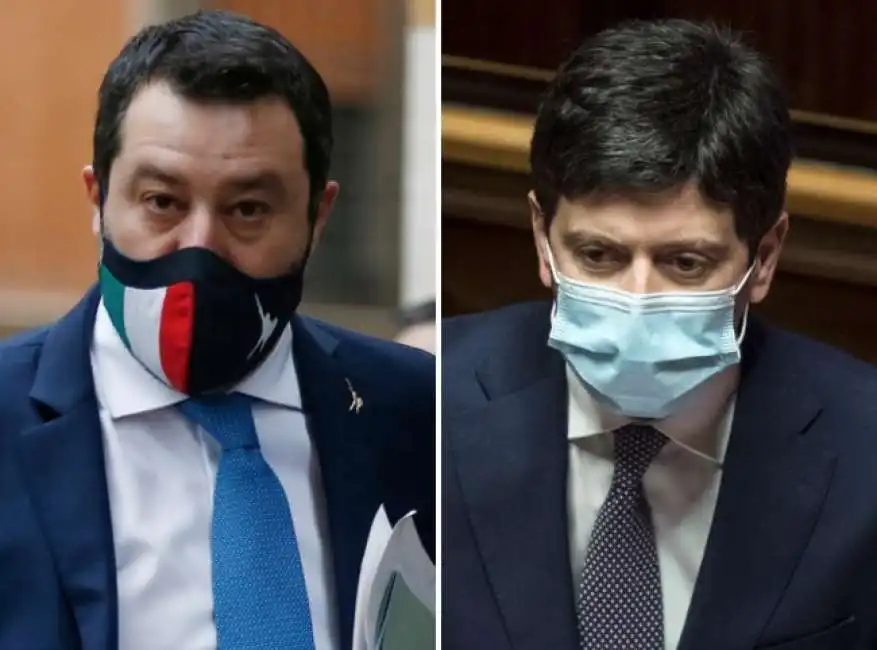 matteo salvini roberto speranza