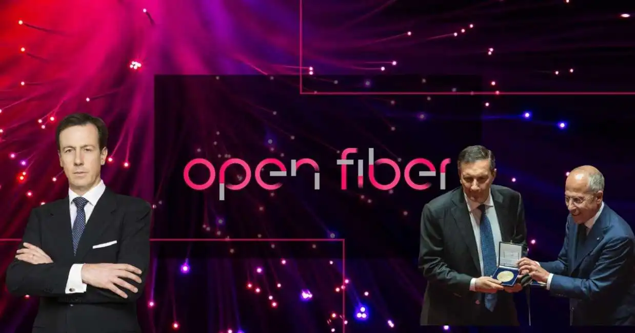 open fiber fibra ottica fabrizio palermo luigi gubitosi francesco starace