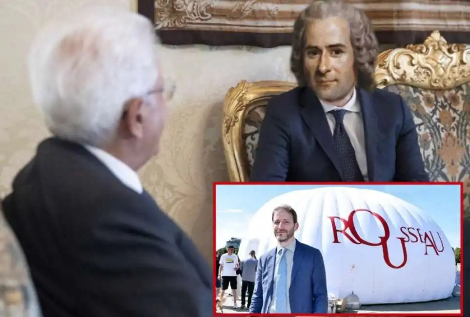 sergio mattarella rousseau davide casaleggio