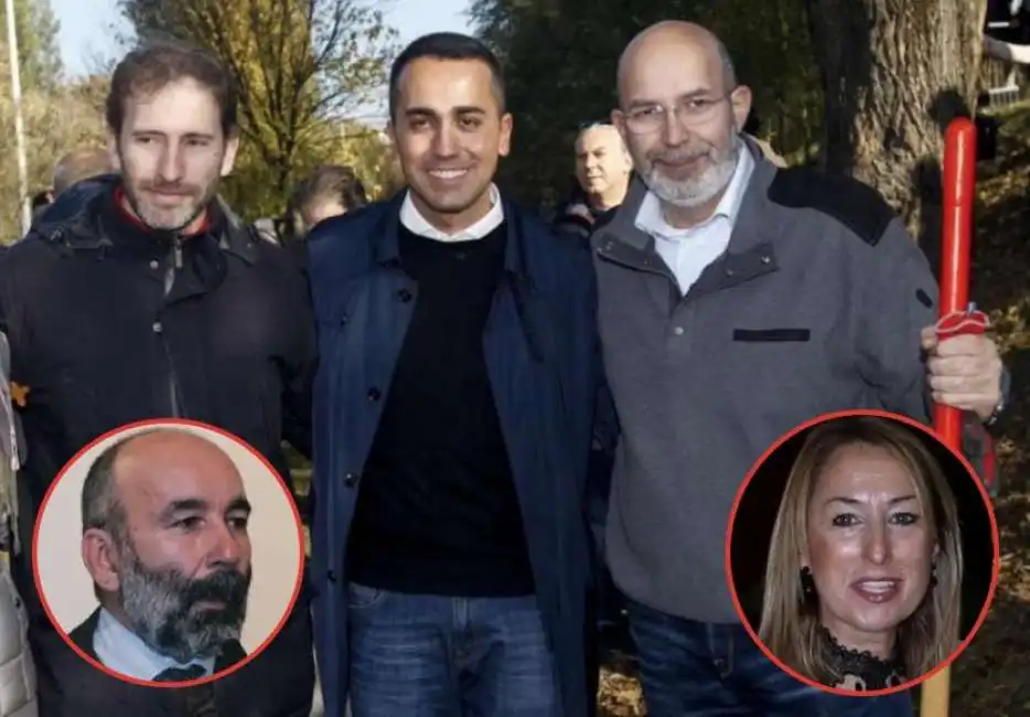 vito crimi davide casaleggio luigi di maio carla cuccu lorenzo borre borre'