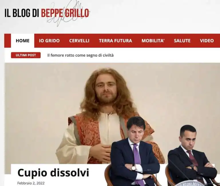 beppe grillo giuseppe conte luigi di maio 