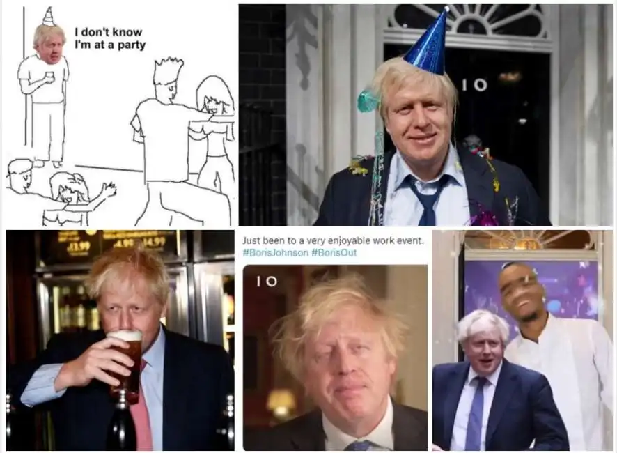 boris johnson party