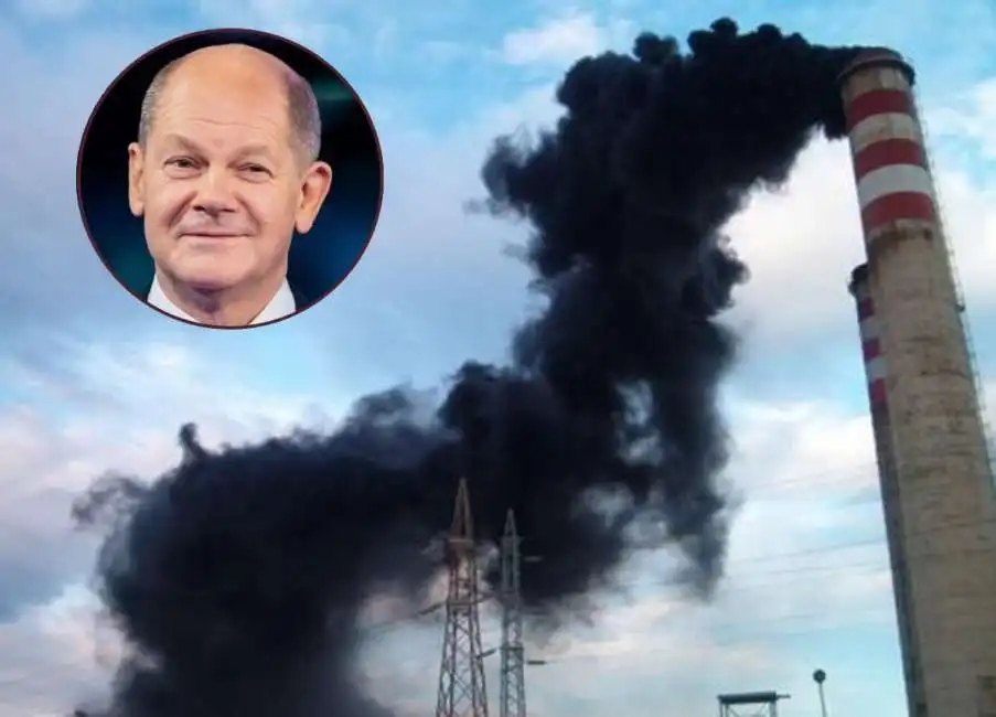 centrale a carbone olaf scholz 