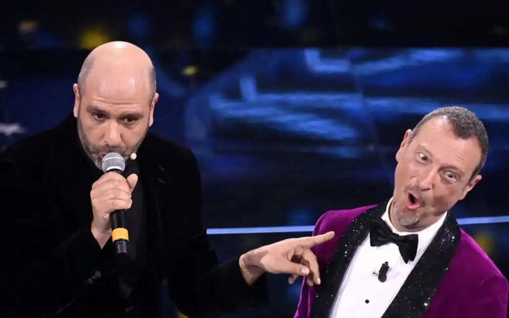 checco zalone amadeus sanremo