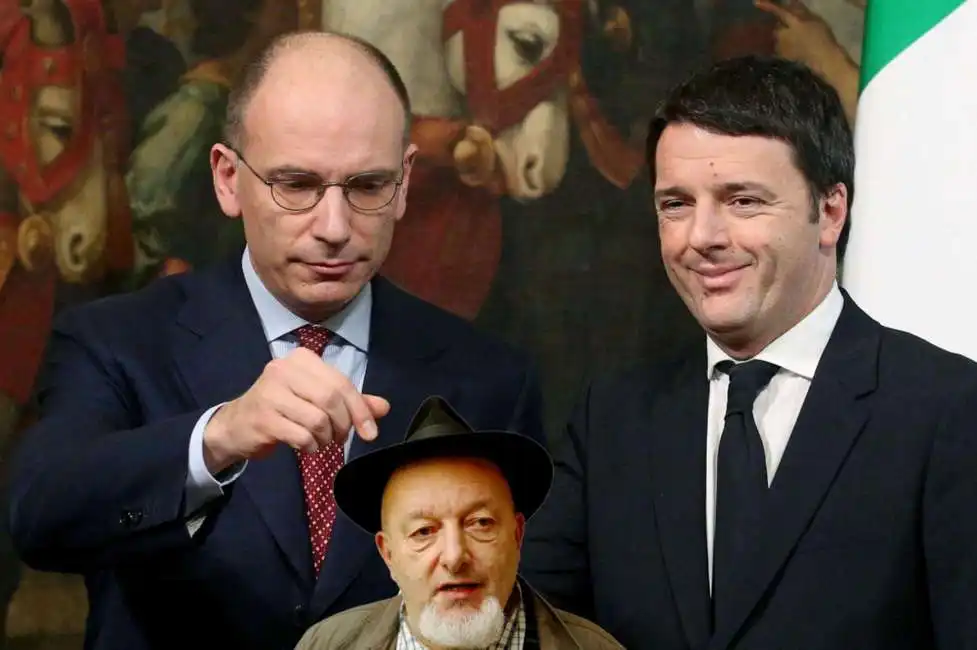 enrico letta matteo tiziano renzi 