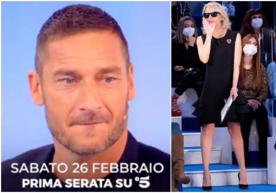 francesco totti maria de filippi