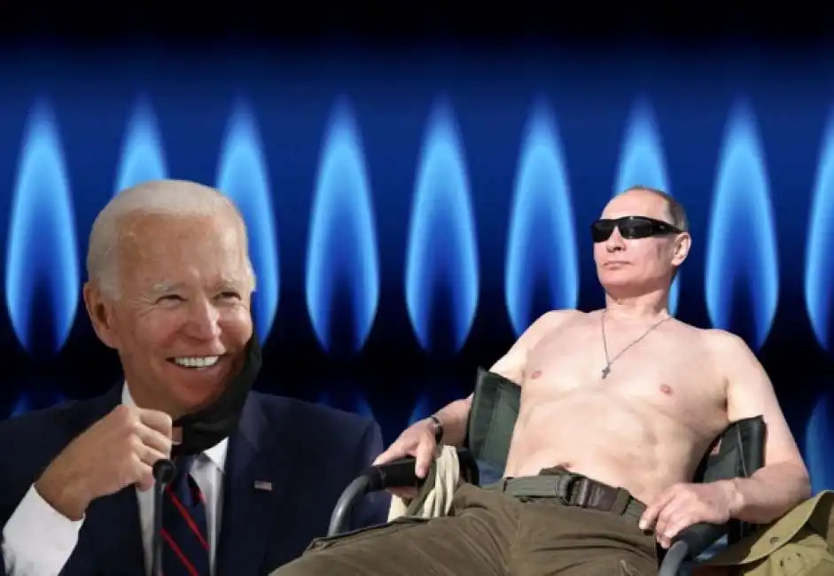 joe biden vladimir putin gas gasdotto 