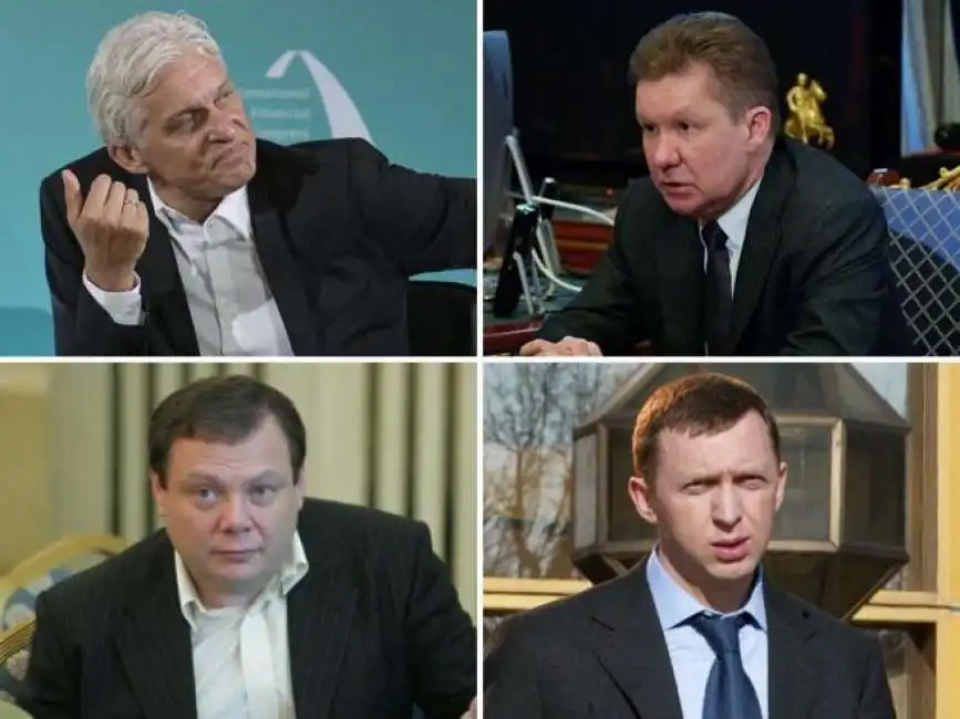 oligarchi russi - oleg tinkov - alexey miller - oleg deripaska - mikhail fridman