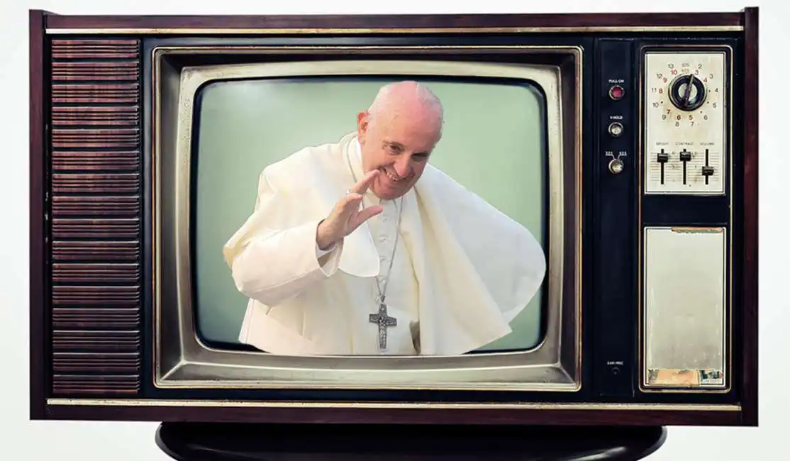 papa francesco tv bergoglio televisione