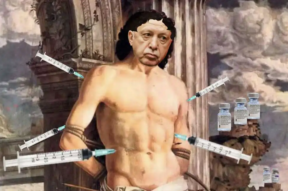 recep tayyip erdogan vaccino vaccini 