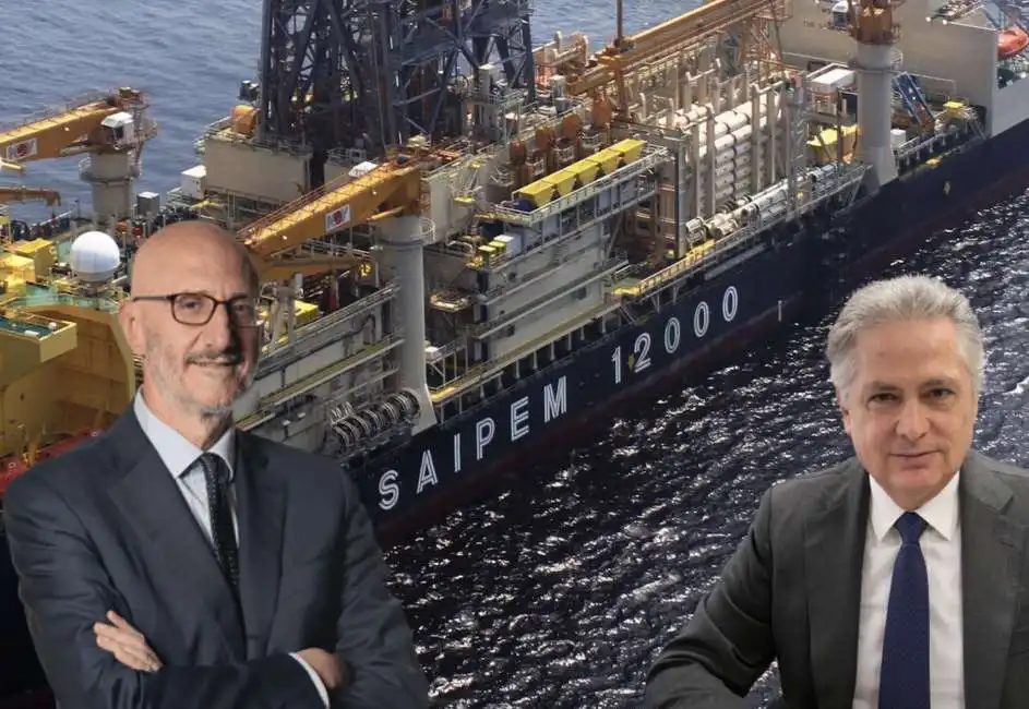 stefano cao francesco caio saipem 