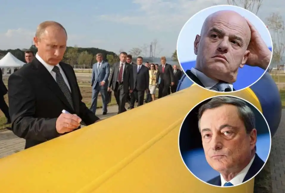 vladimir putin claudio descalzi mario draghi 