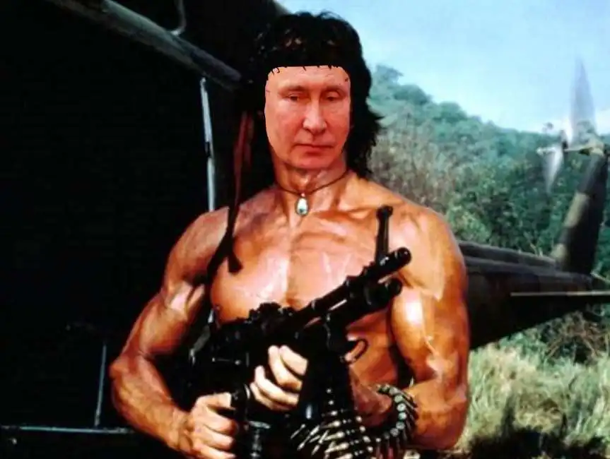 vladimir putin rambo 