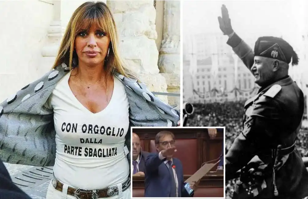 alessandra mussolini benito ignazio la russa 