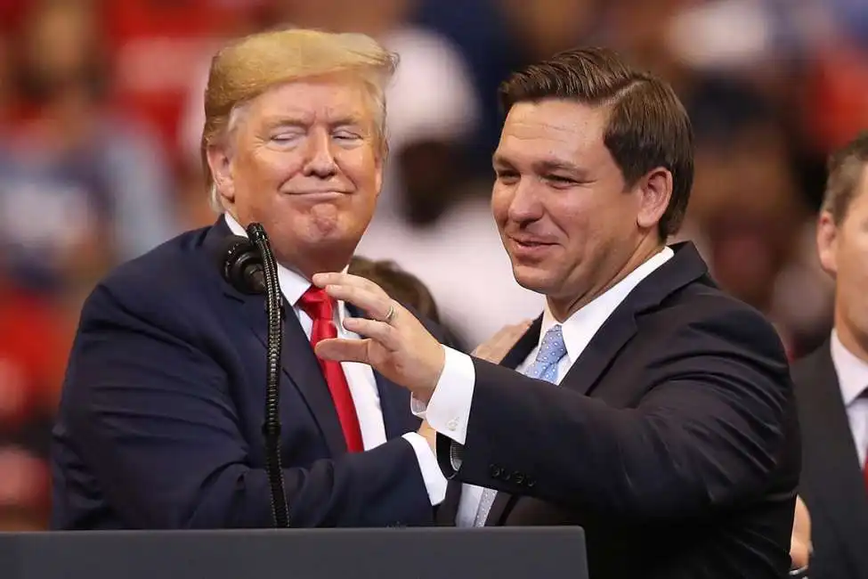 donald trump ron desantis