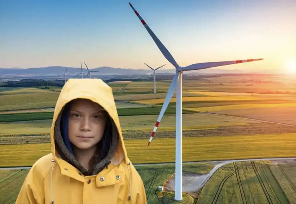 greta thunberg pale eoliche