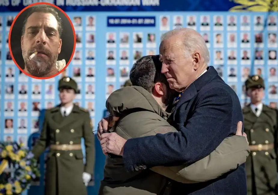 hunter joe biden volodymyr zelensky