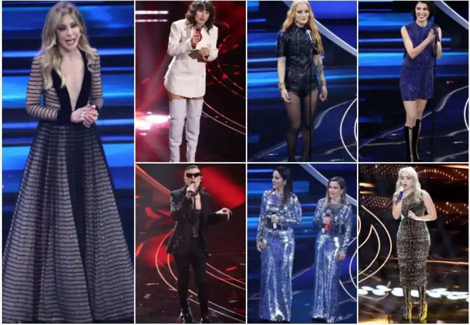 look seconda serata sanremo