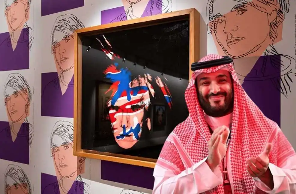 mohammad bin salman andy warhol