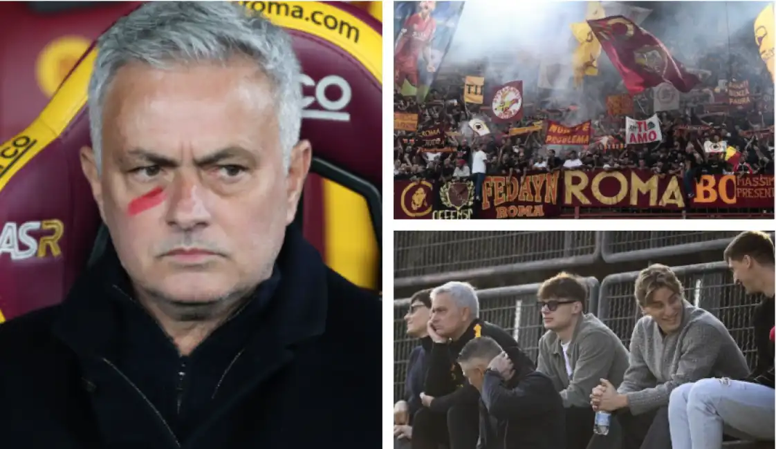 mourinho tifosi roma