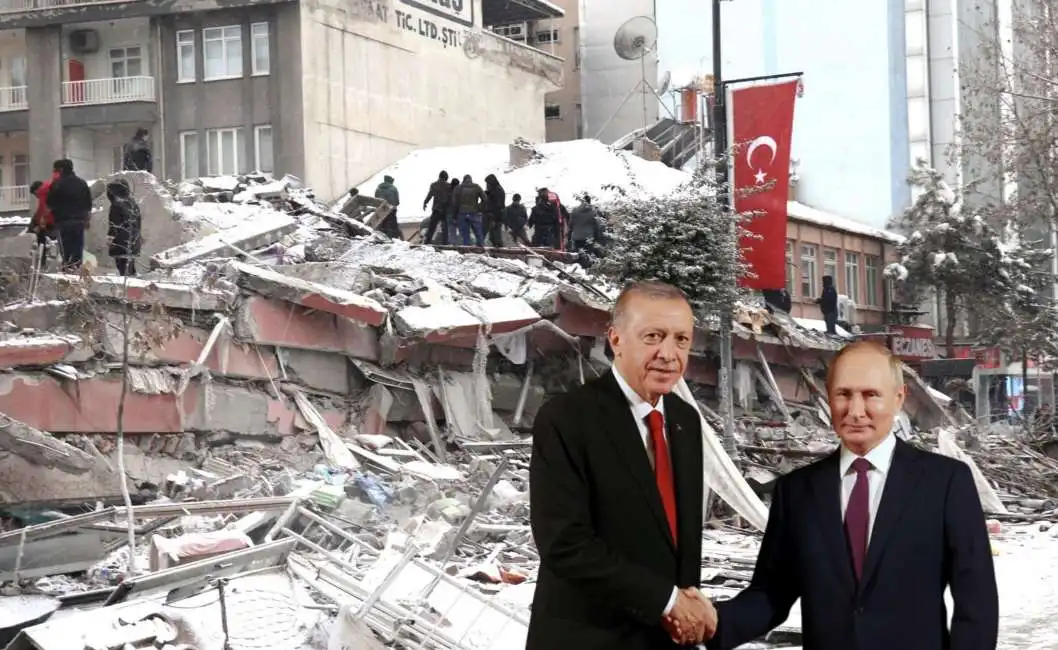 recep tayyip erdogan vladimir putin terremoto turchia 