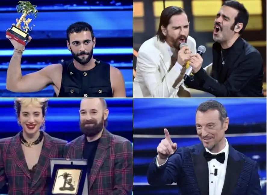 sanremo 2023 2023sanremo premiati mengoni coma cose colapesce dimartino