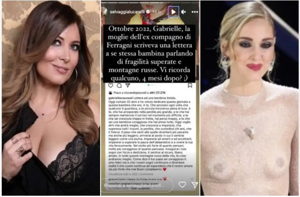 selvaggia lucarelli monologo chiara ferragni sanremo