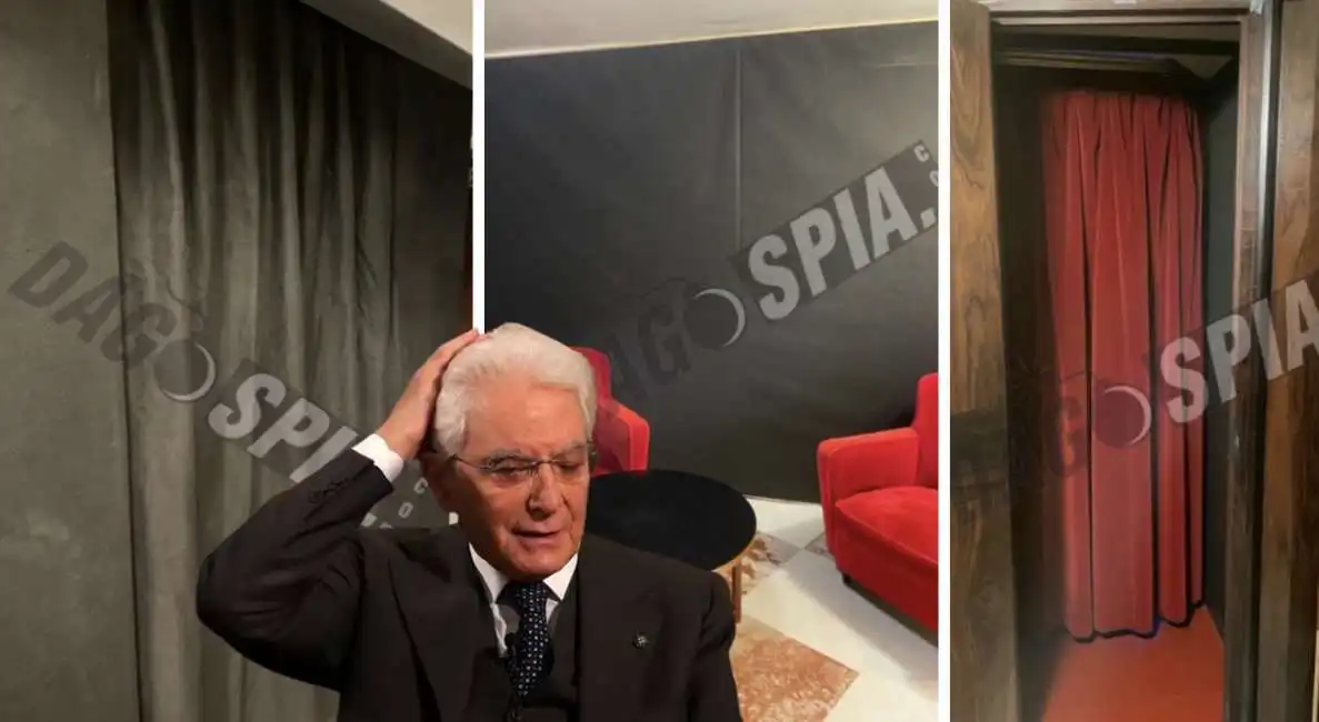 sergio mattarella ariston sanremo camerino foto esclusive