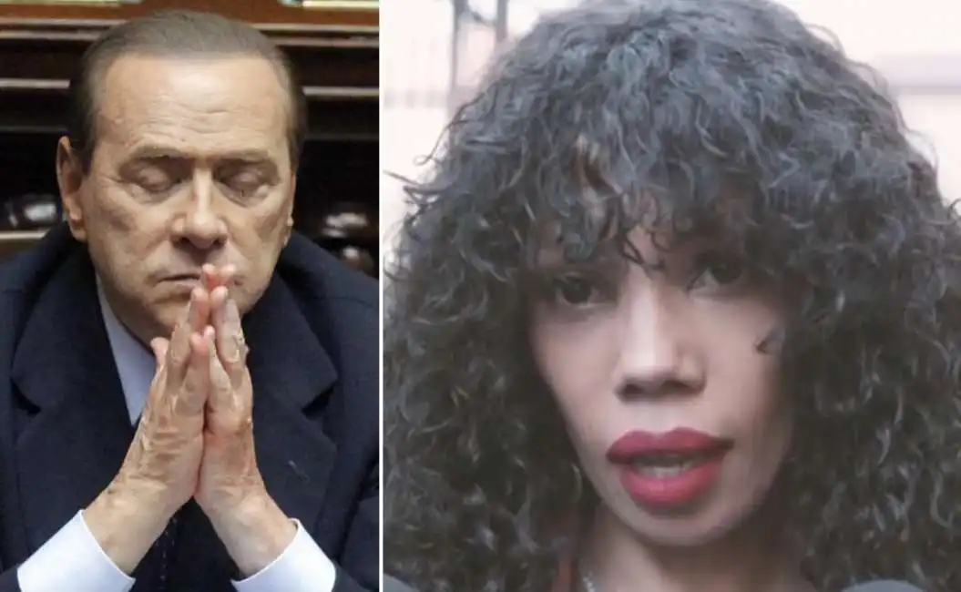 silvio berlusconi marysthell polanco dopo l assoluzione al processo ruby ter