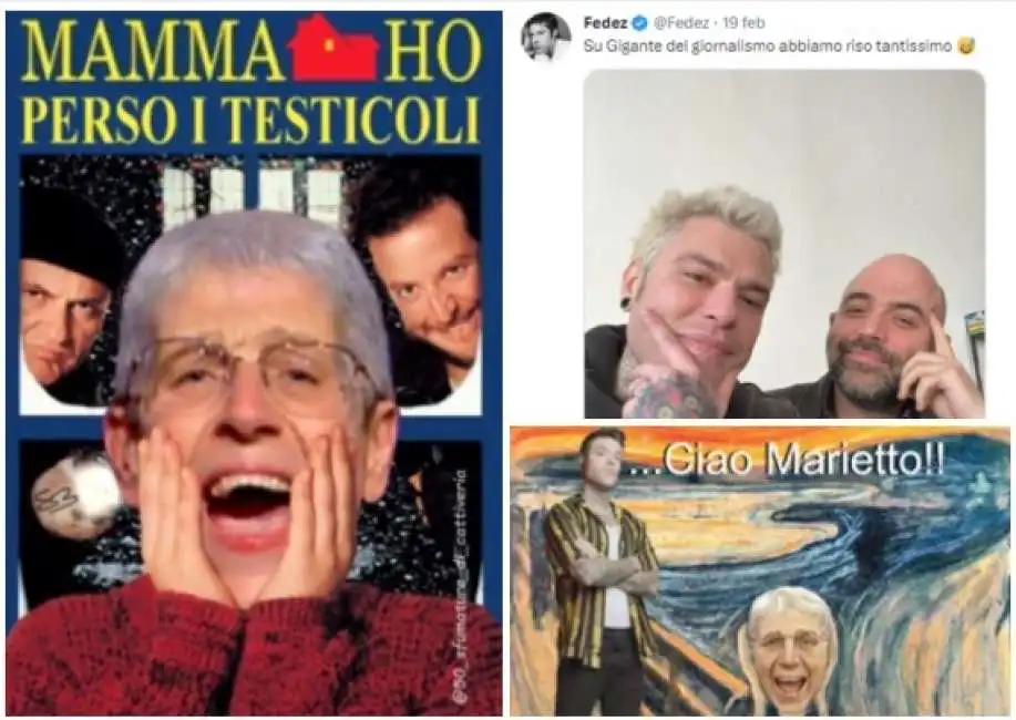 tweet mario giordano fedez