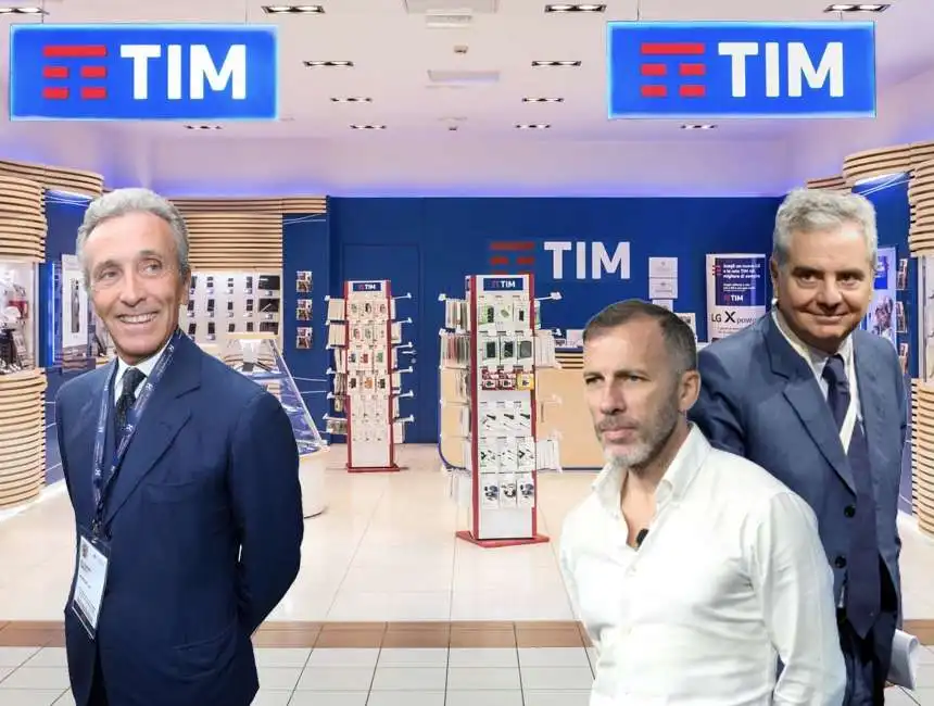 vittorio grilli dario scannapieco pietro labriola tim 