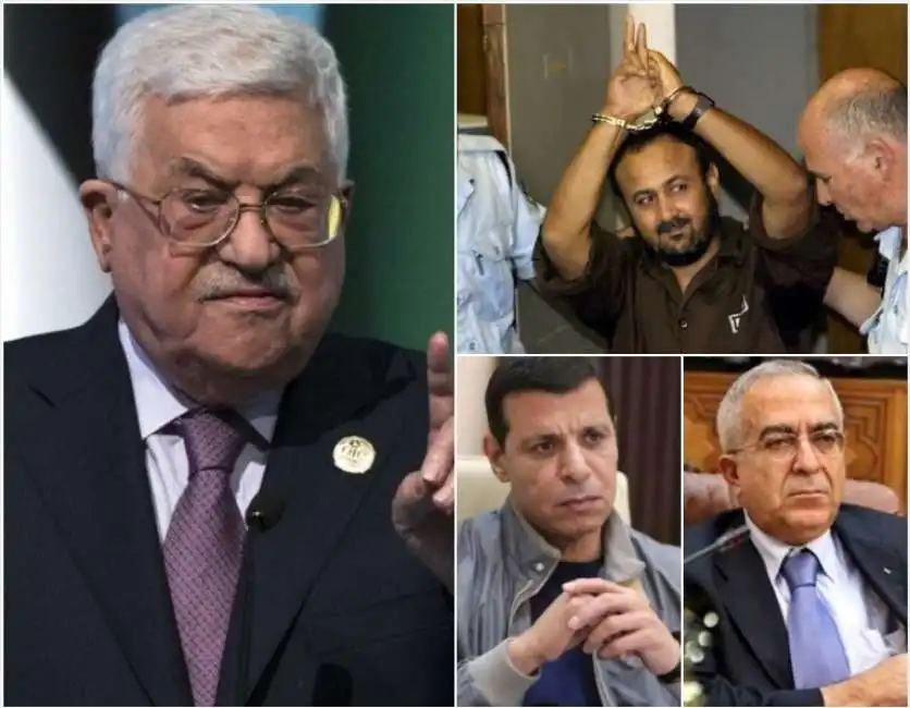 abu mazen mohammed dahlan salam fayyad marwan barghouti 