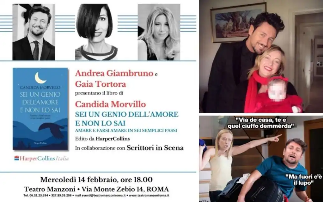 andrea giambruno candida morvillo 