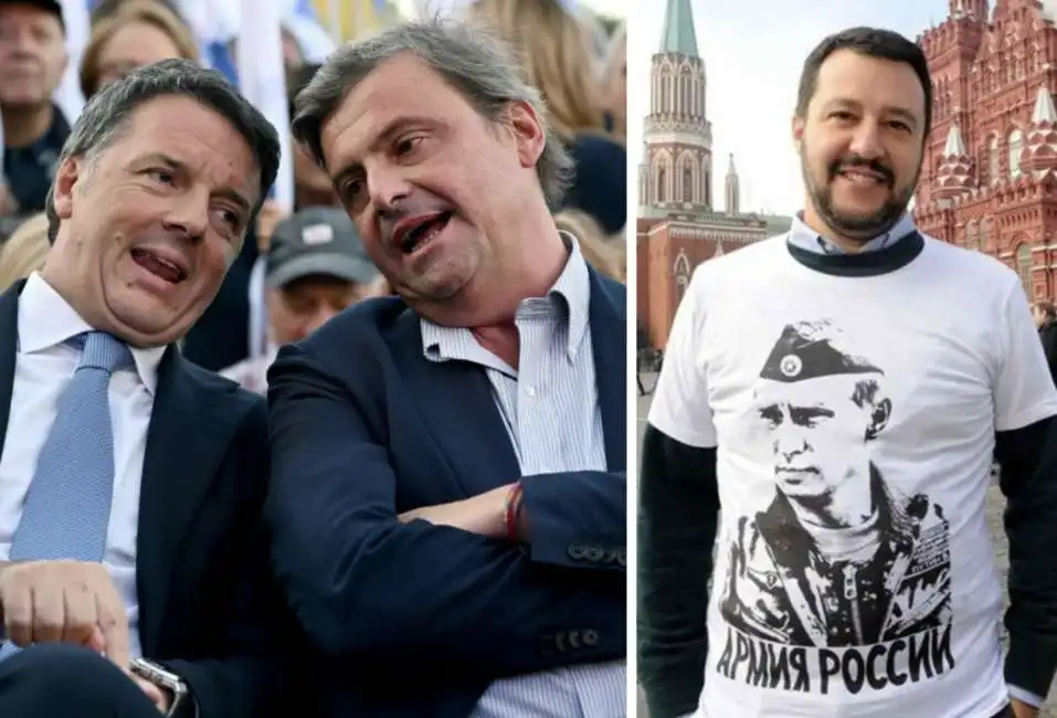 carlo calenda matteo renzi salvini