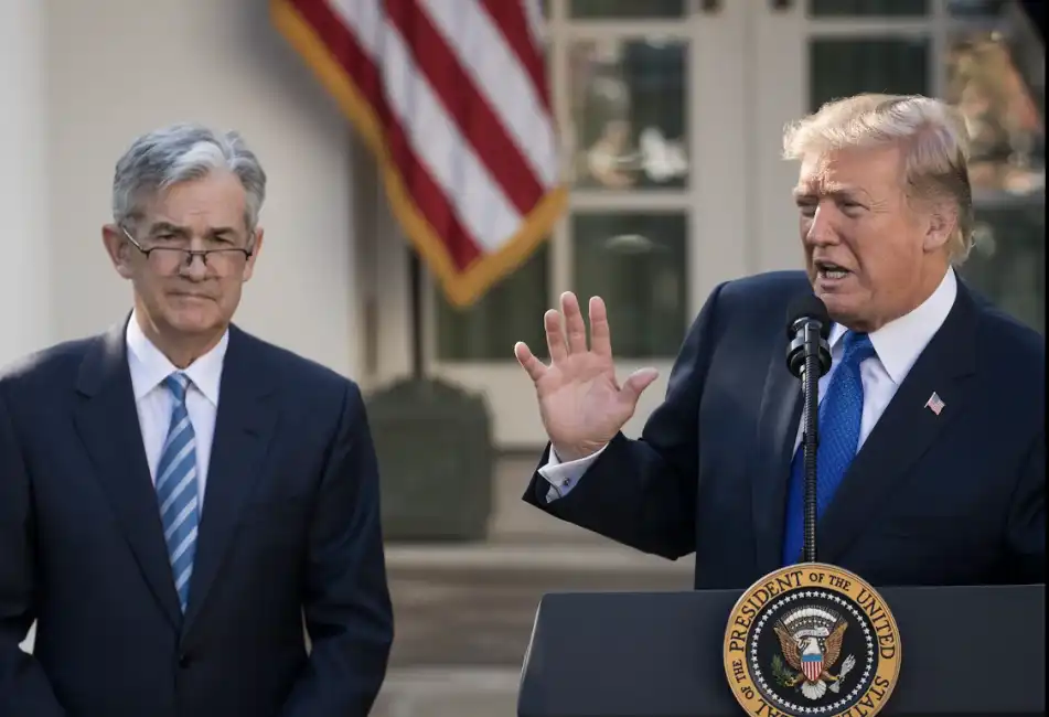 donald trump jerome powell