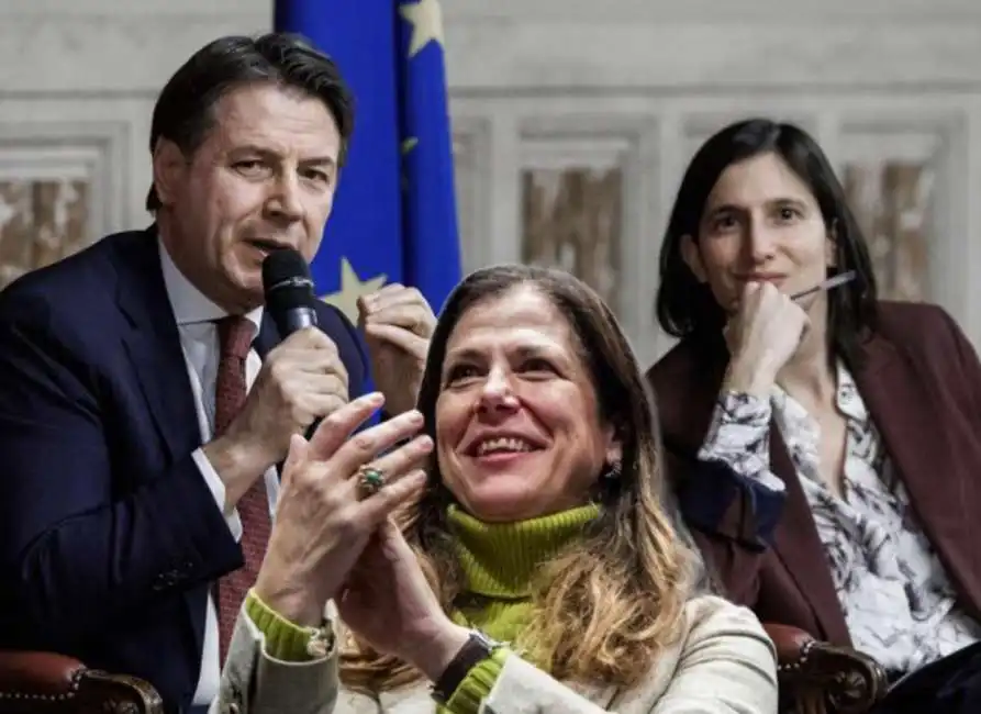 giuseppe conte elly schlein alessandra todde