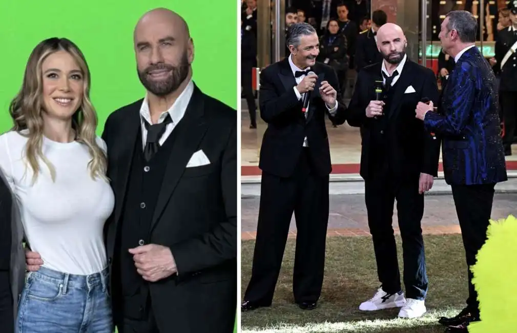 john travolta e diletta leotta a ventimiglia per lo spot u-power 