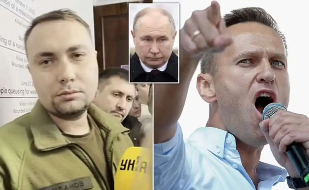 kyrylo budanov alexei navalny vladimir putin 