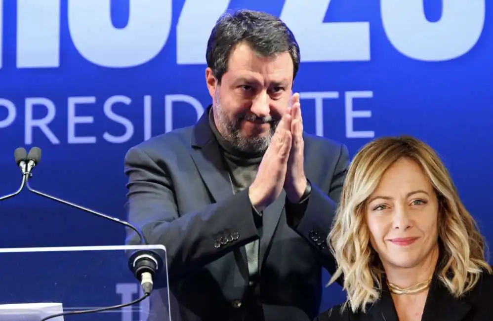 matteo salvini giorgia meloni 