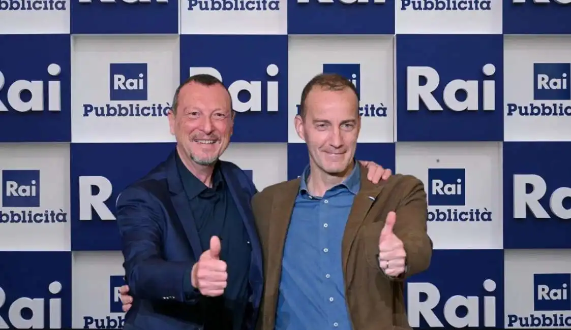 rai pubblicita gian paolo tagliavia amadeus