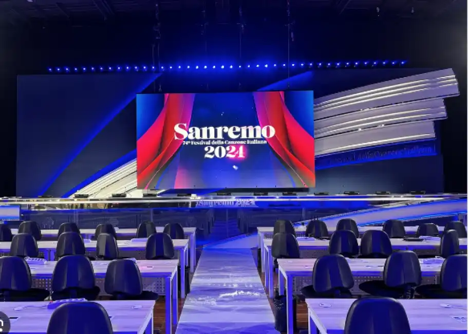 sala stampa sanremo