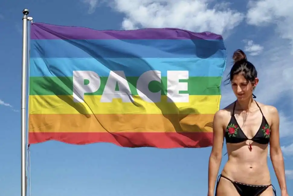 virginia raggi pace pacifisti pacifista 