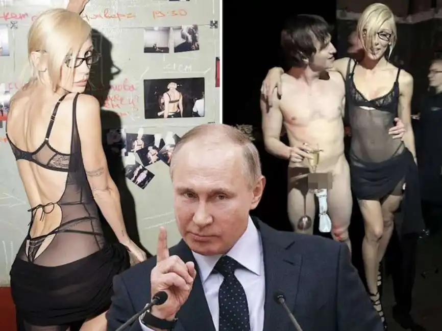 vladimir putin festino almost naked party