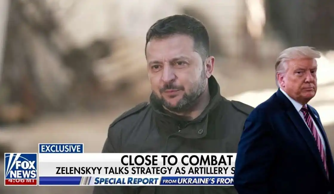 volodymyr zelensky - intervista a fox news donald trump