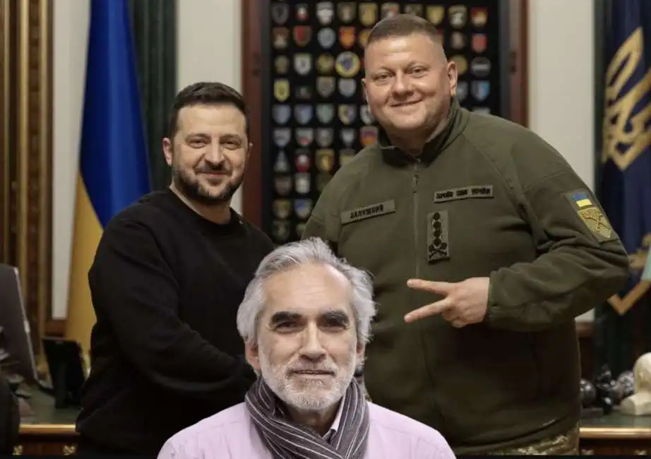 volodymyr zelensky valery zaluzhny yaroslav hrytsak 