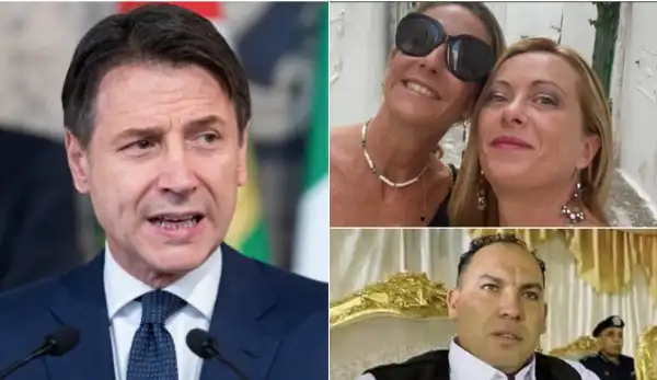 conte giorgia arianna meloni almasri