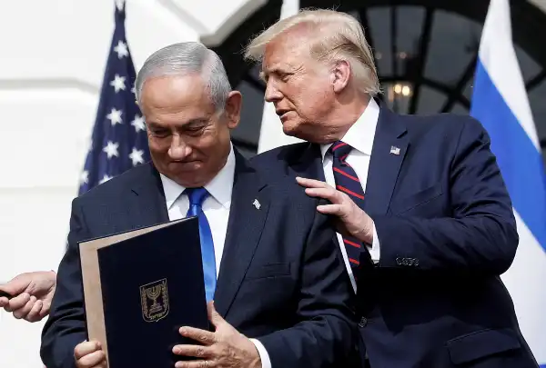 donald trump bibi netanyahu