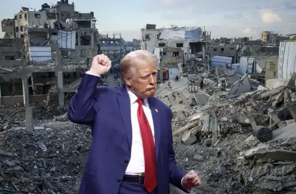 donald trump striscia di gaza